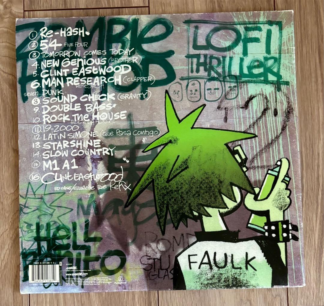 Gorillaz デビューアルバム　レコード