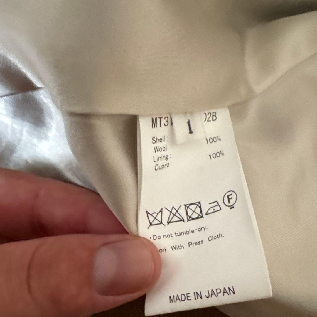 MAATEE & SONS 23SS 強撚バラシア　ジャケット