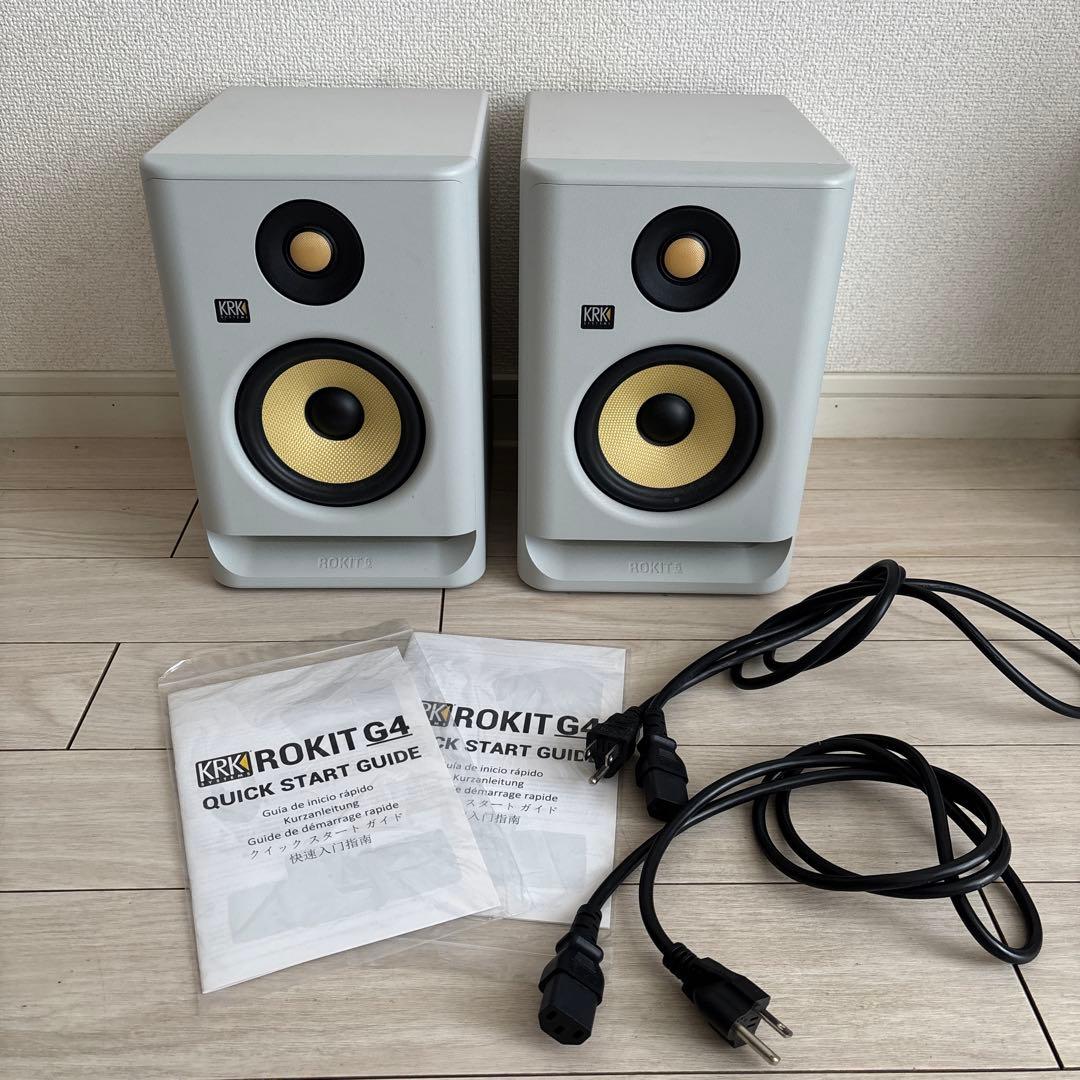 KRK ROKIT G4 ホワイト⭐︎最終お値下げ⭐︎