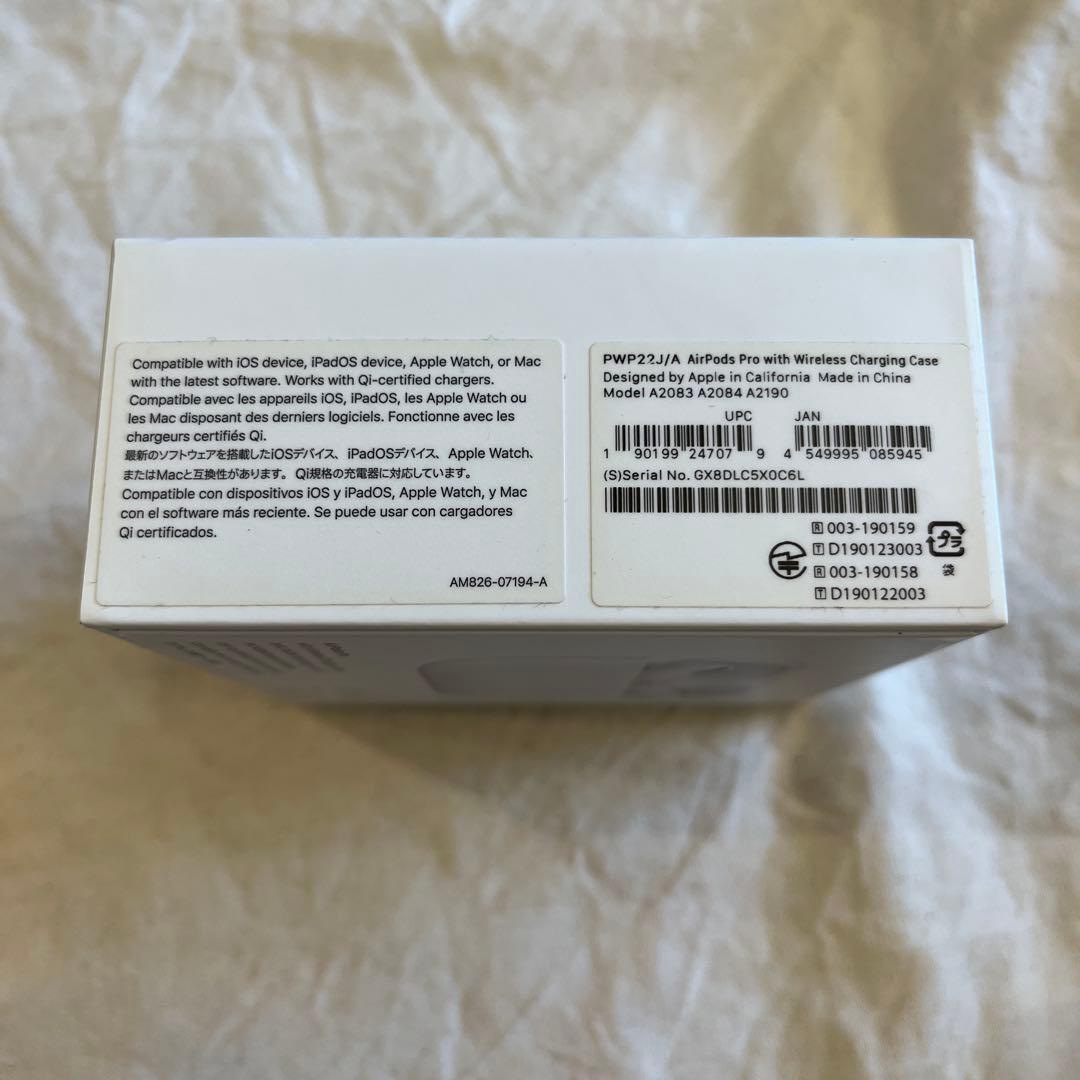 Apple AirPods Pro 本体 充電ケース付き　第一世代