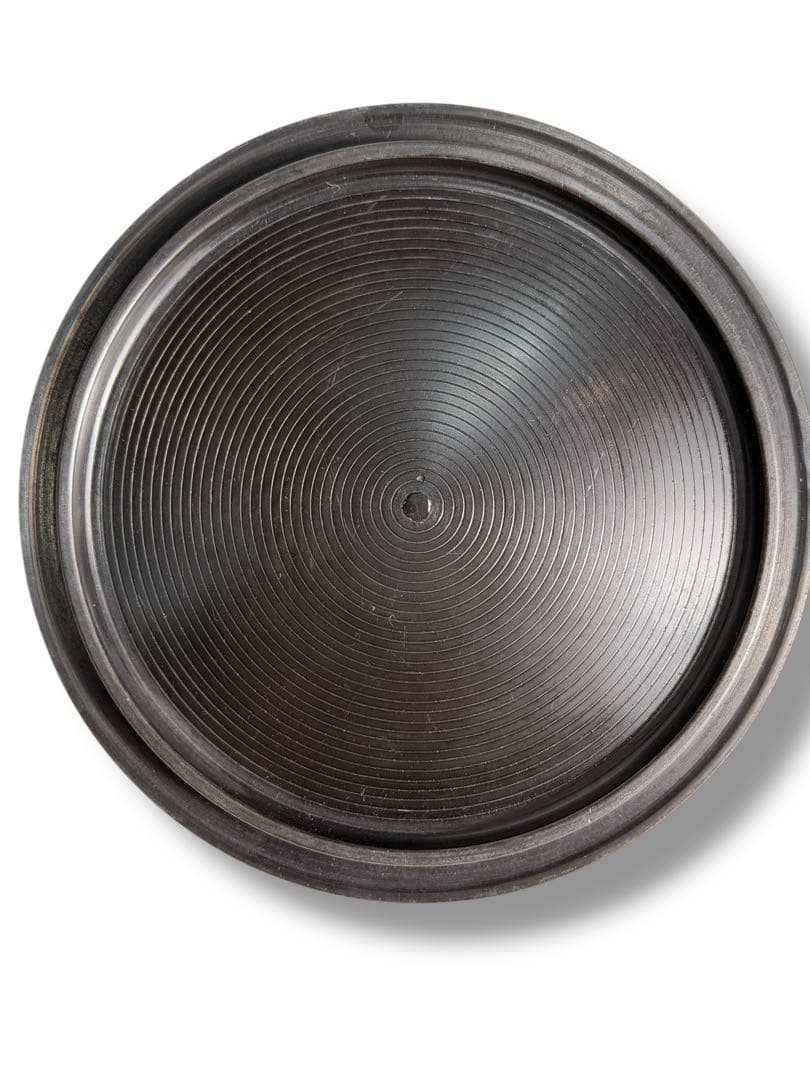 #釜師 菊地政光 松地文糸目 富士釜 共箱付き