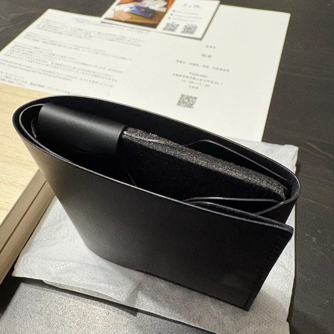 新品✨点と線 new-usuha3 ぺトローリオ マットコードバン 革ホック