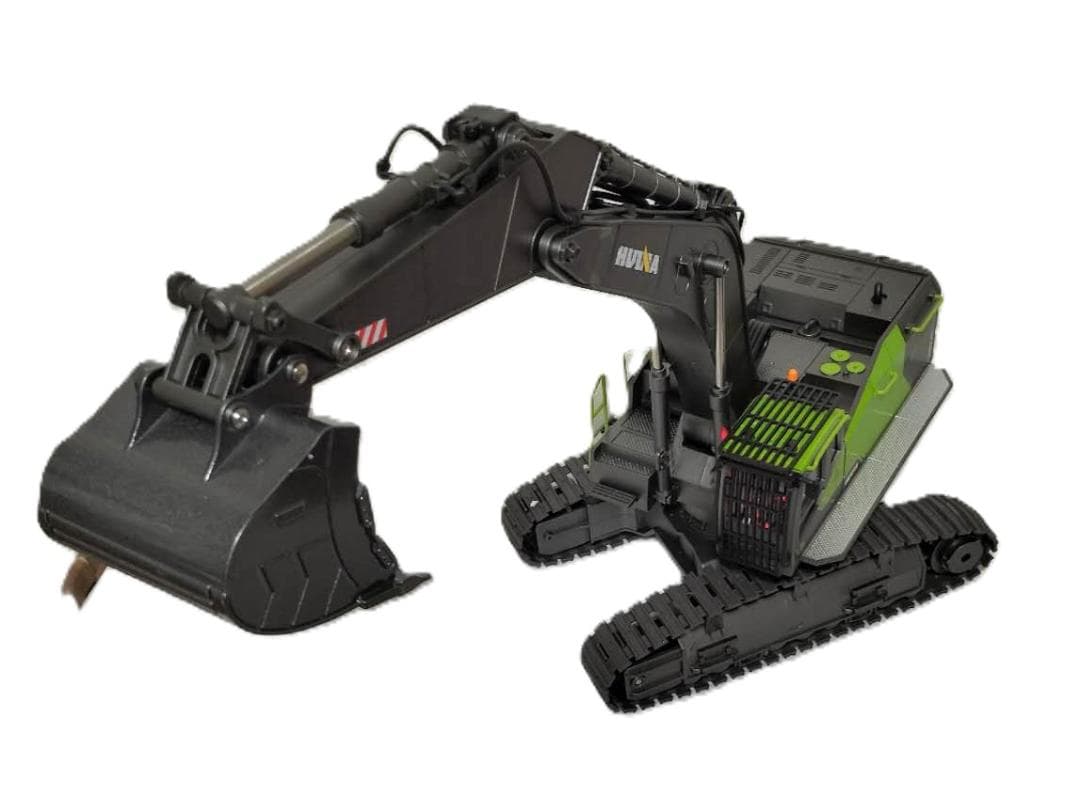 HUINA 1593 1/14サイズパワーショベルラジコン　アタッチメント付き
