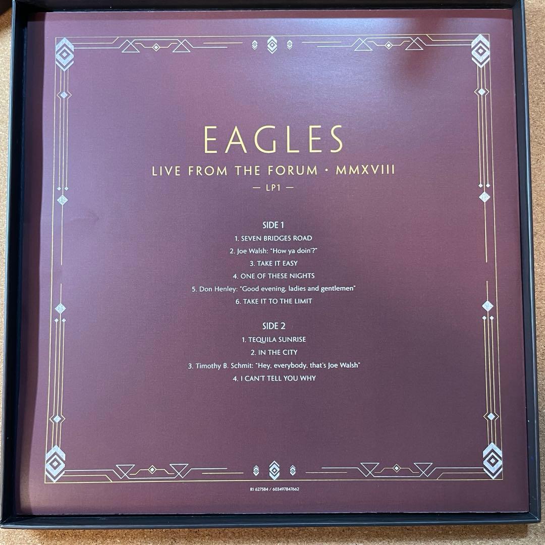 Eagles ライブLP 中古