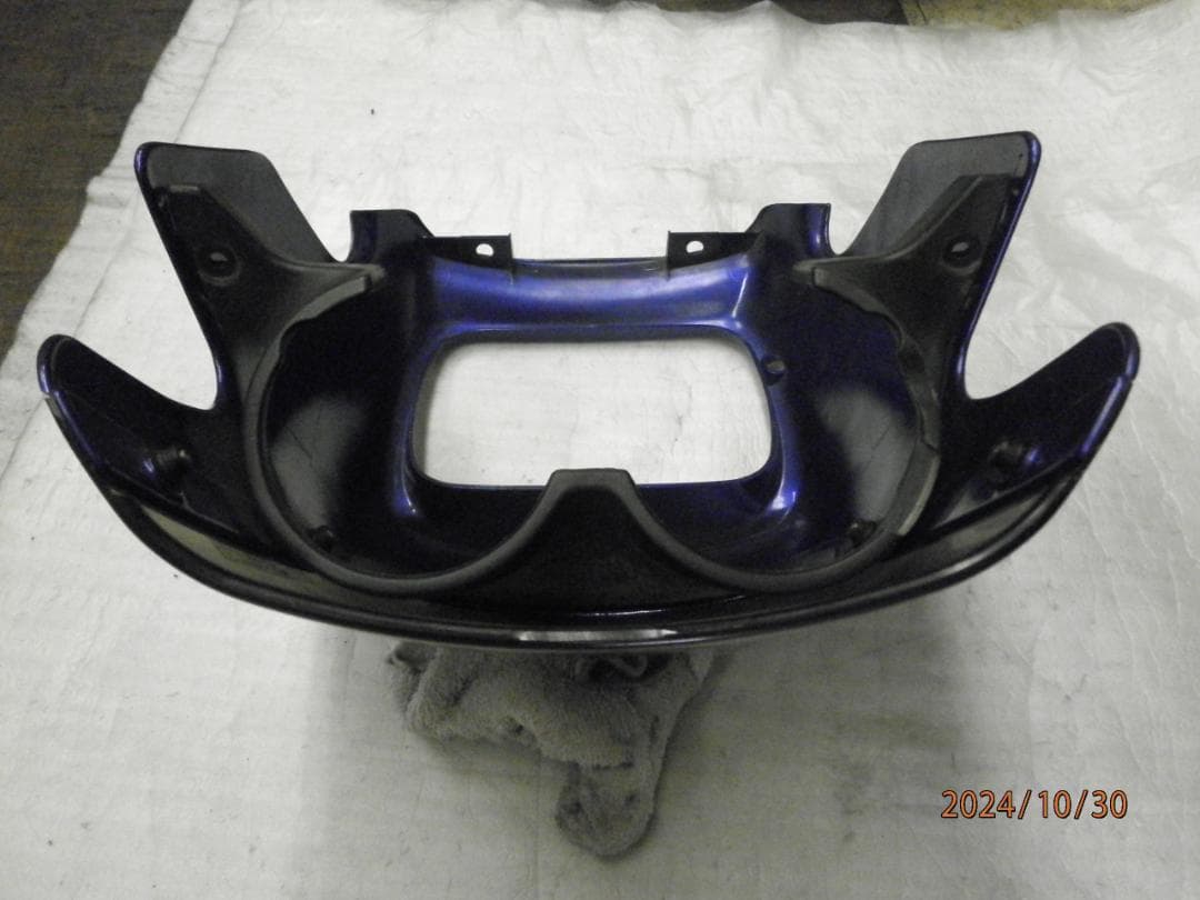 ZRX400 純正 アッパーカウルセット メーターバイザー