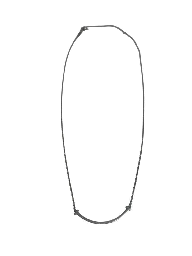 スマイルネックレス　シルバー