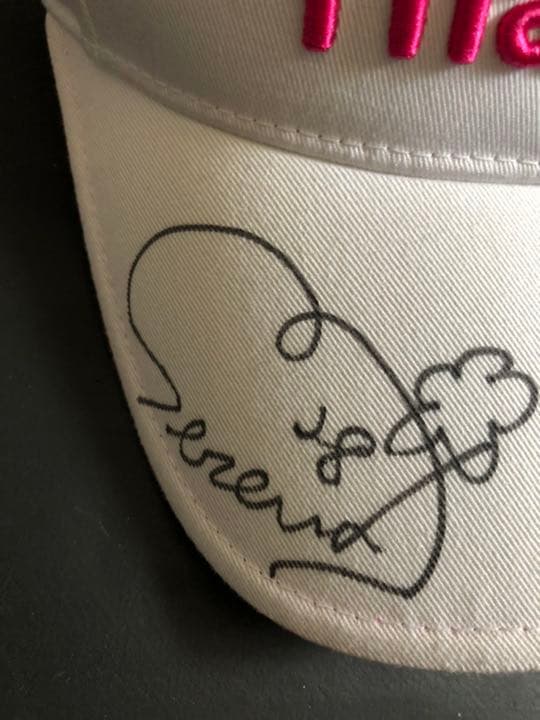 サマンサタバサゴルフサイン入りキャップ