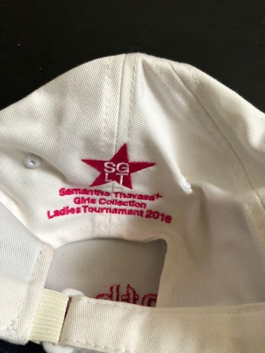 サマンサタバサゴルフサイン入りキャップ