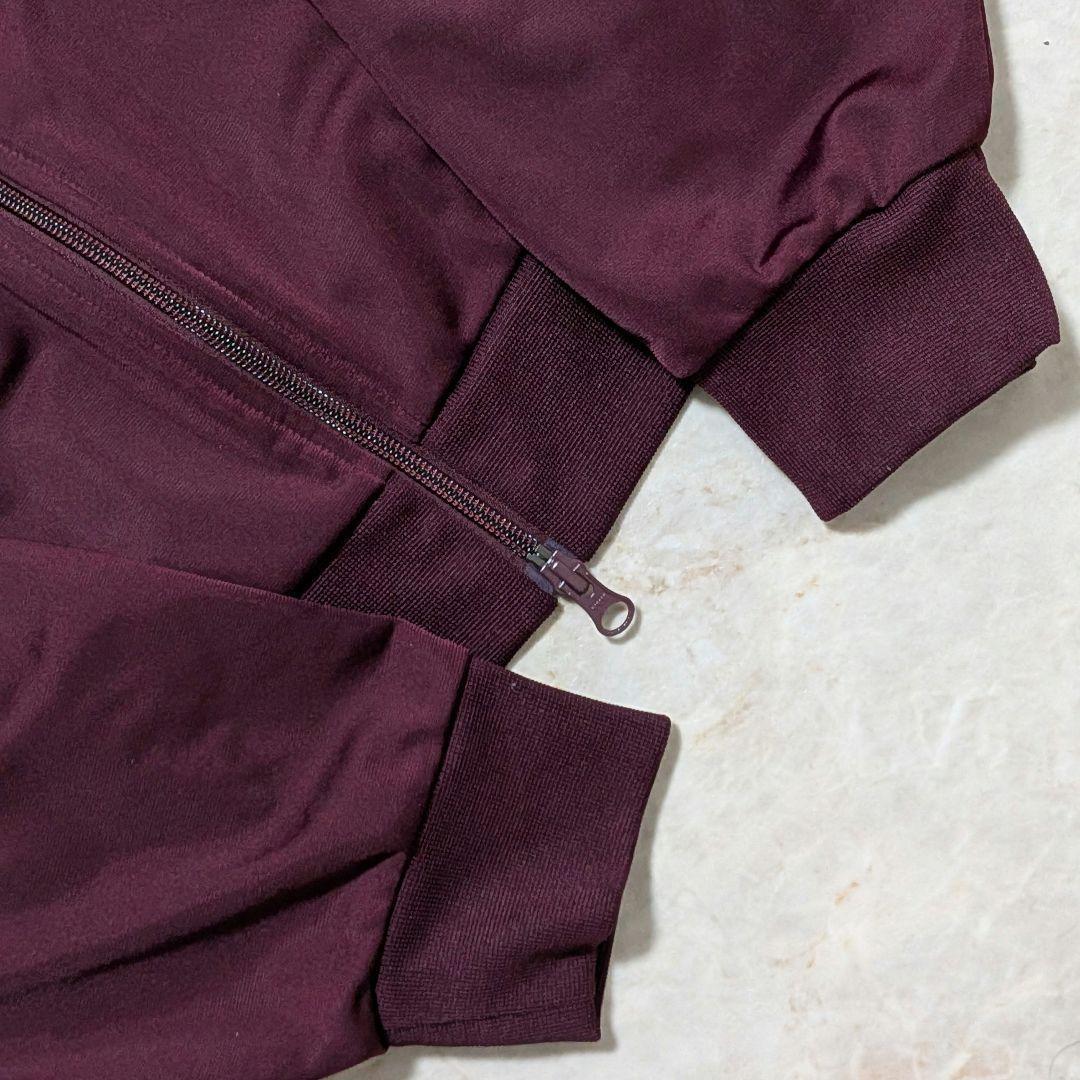 超希少⭐廃盤品アディダス ベッケンバウアートラックジャケットマルーン紫青XL相当