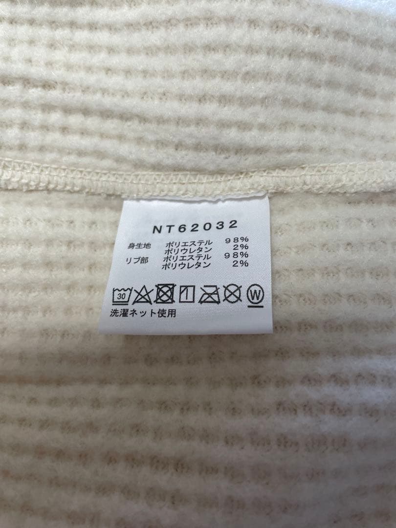 THE NORTH FACE ウォームワッフルクルーMサイズ ホワイト2