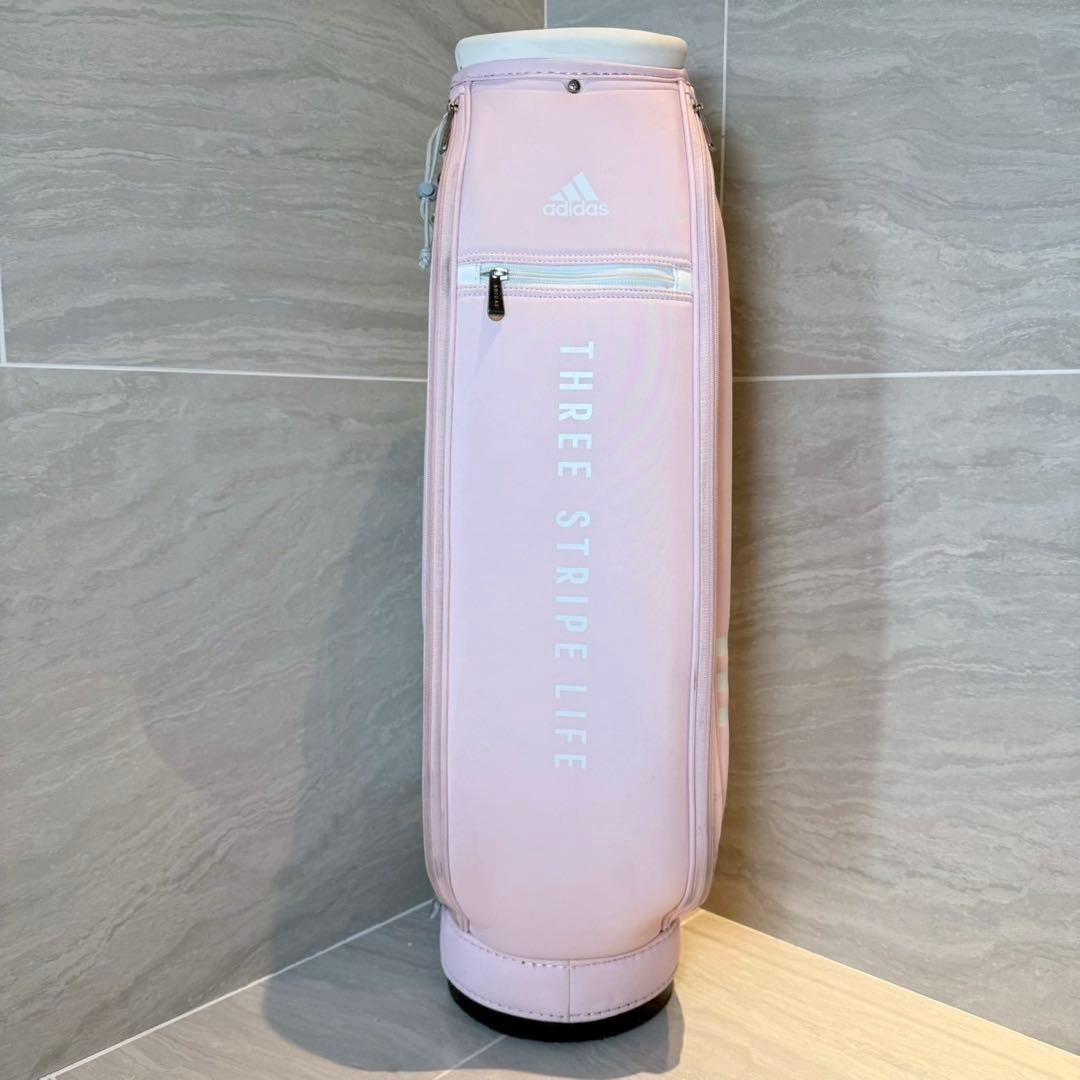 ADIDAS スリーストライプ　キャディバッグ
