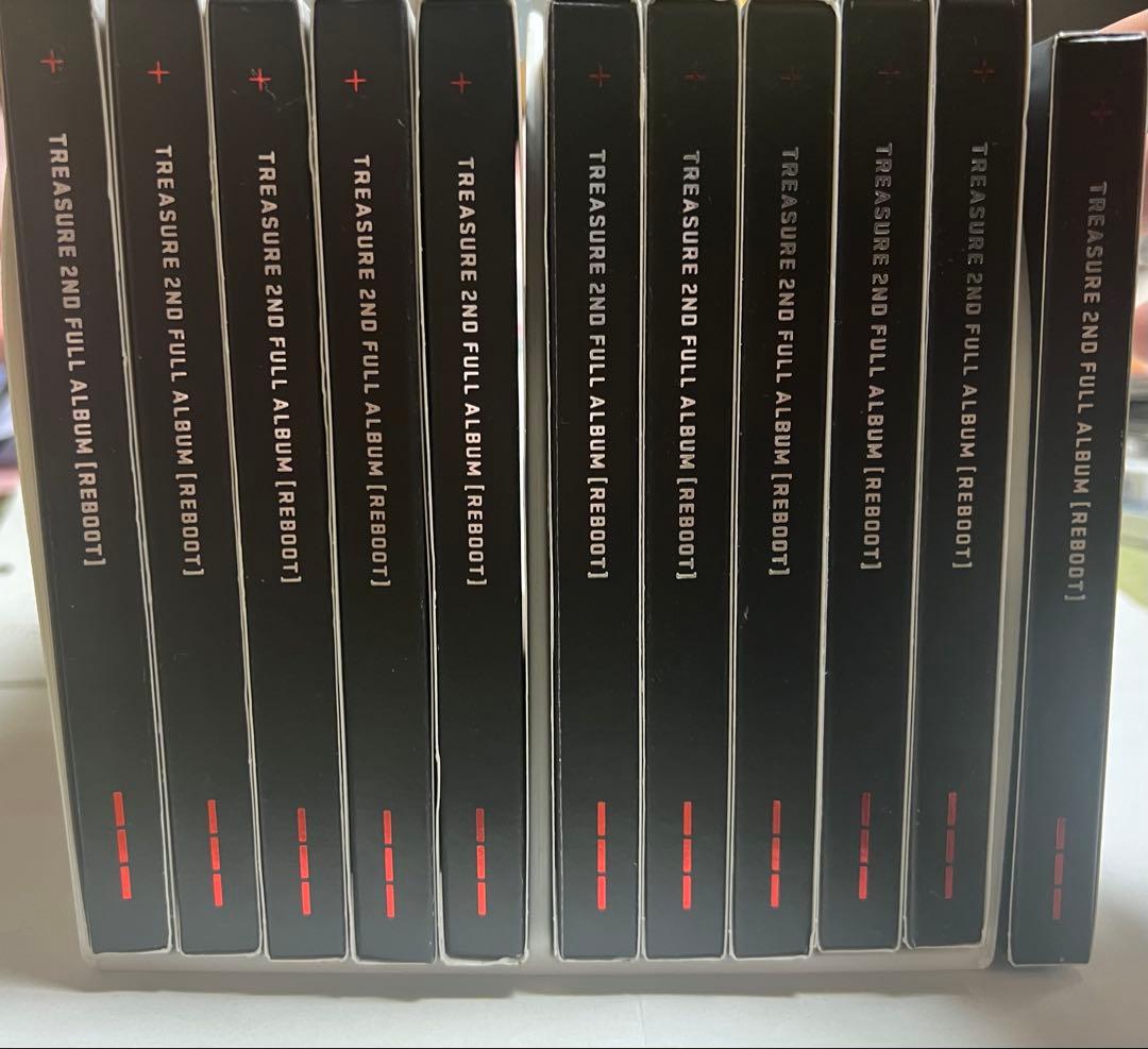 TREASURE 2ND FULL ALBUM [REBOOT] 3パッケージ