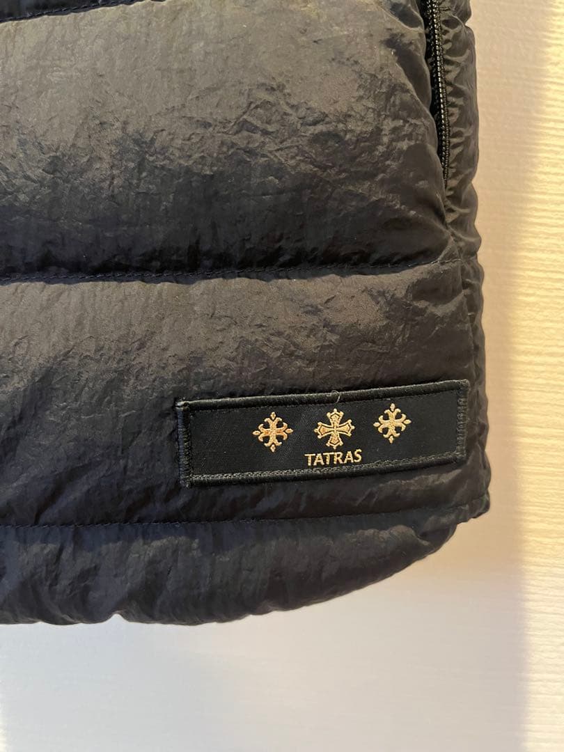 TATRAS ブラック ダウンベスト リバーシブル