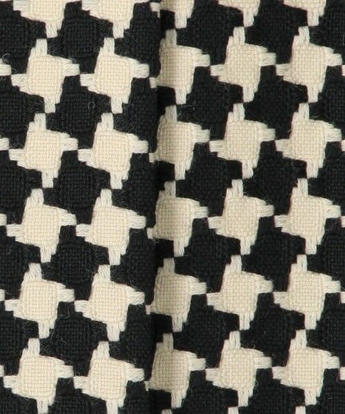 TOMORROWLANDトゥモローランド　ドビーハウンドトゥースバレルジレ日本製