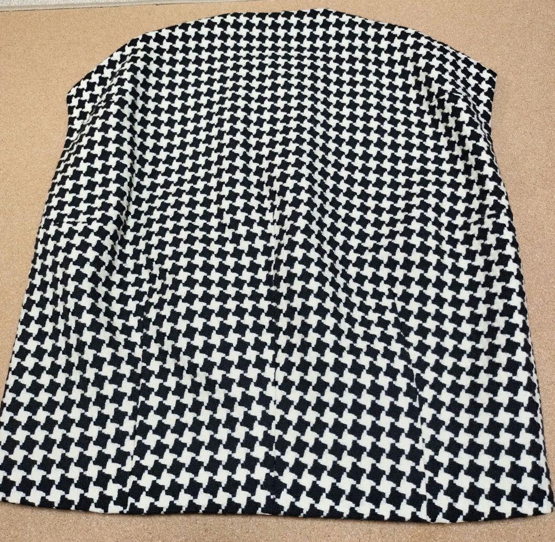 TOMORROWLANDトゥモローランド　ドビーハウンドトゥースバレルジレ日本製