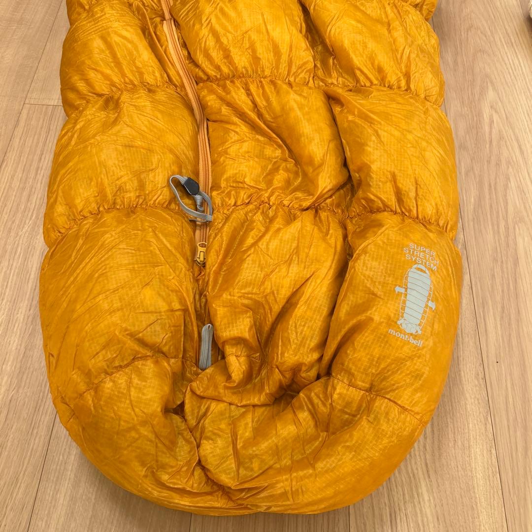 mont-bell ウルトラライトスーパーストレッチダウンハガー#2収納袋付き