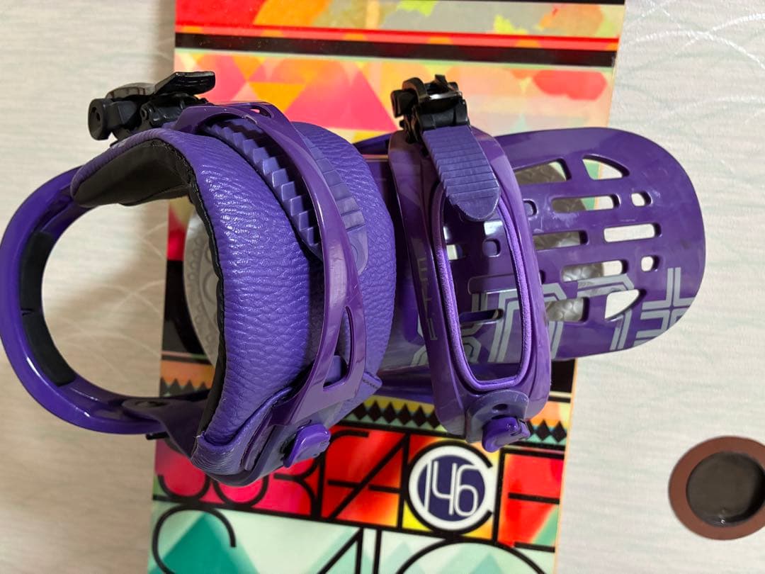 サロモン スノーボード バインディング　フラックス　女性用