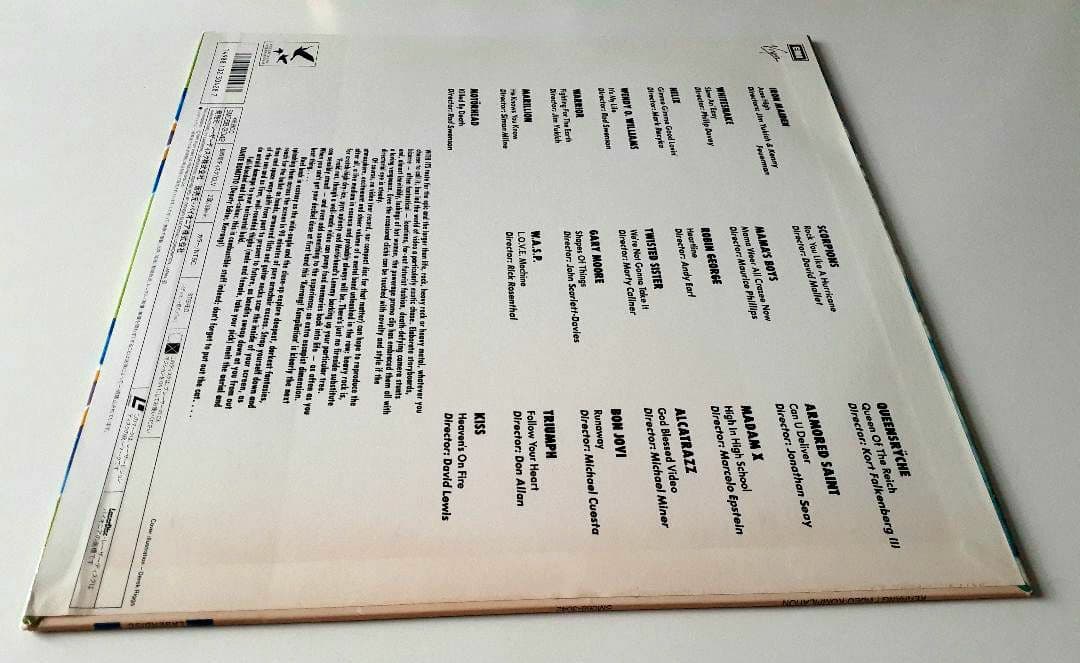 ★ワンオーナー★レーザーディスク★「KERRANG! VIDEO KOMP」