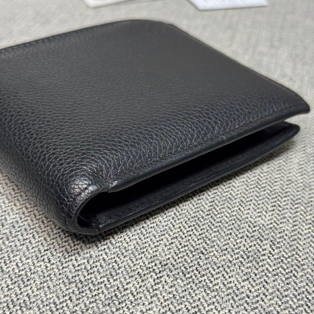 LOEWE ロエベ アナグラム バイフォールド  ウォレット ブラック