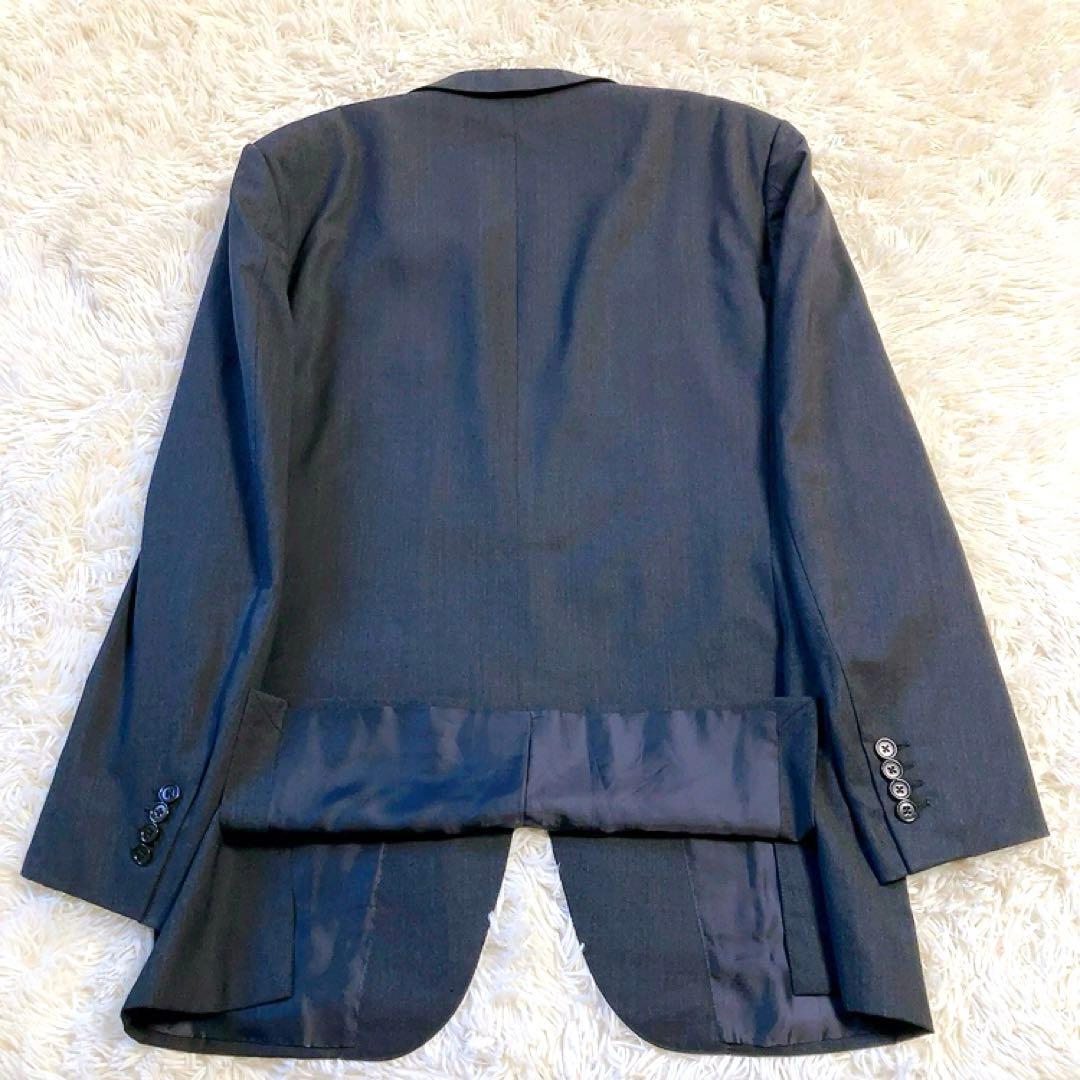 【黒タグ】 Ermenegildo Zegna　スーツ　チャコールグレー　50