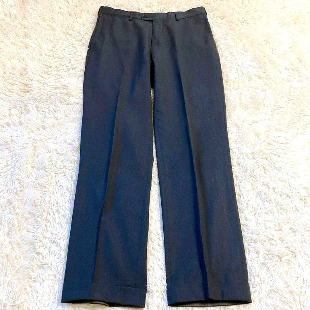 【黒タグ】 Ermenegildo Zegna　スーツ　チャコールグレー　50