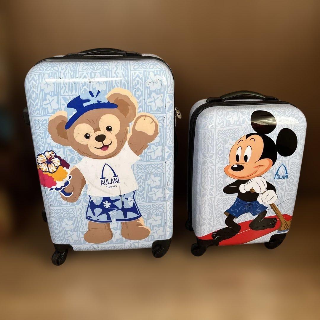 ダッフィー、ミッキーアウラニキャリーケース