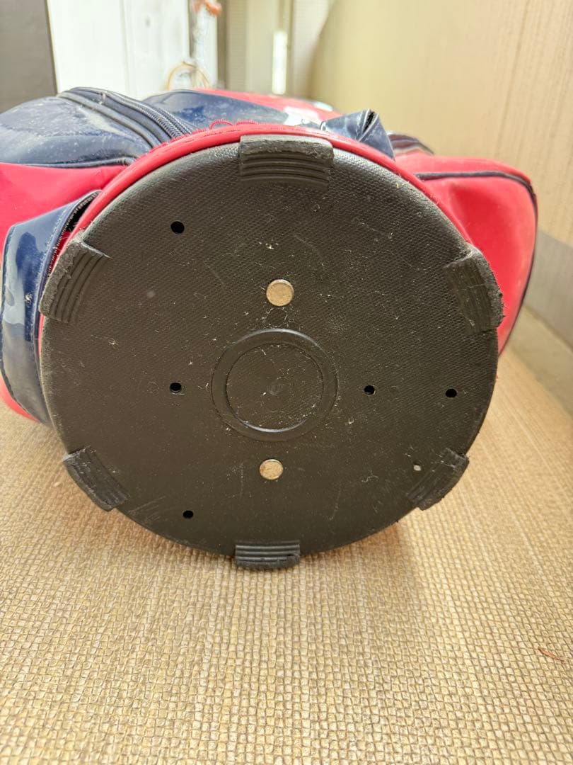 PEARLY GATES ゴルフバッグ ピンク/ネイビー　キャディバッグ