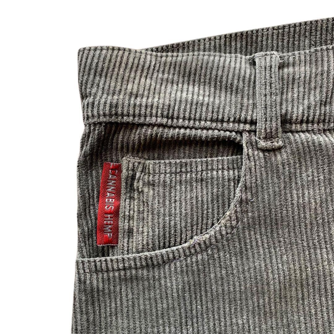 パンツ 90s CANNABIS HEMP CORDUROY PANTS USA VTG