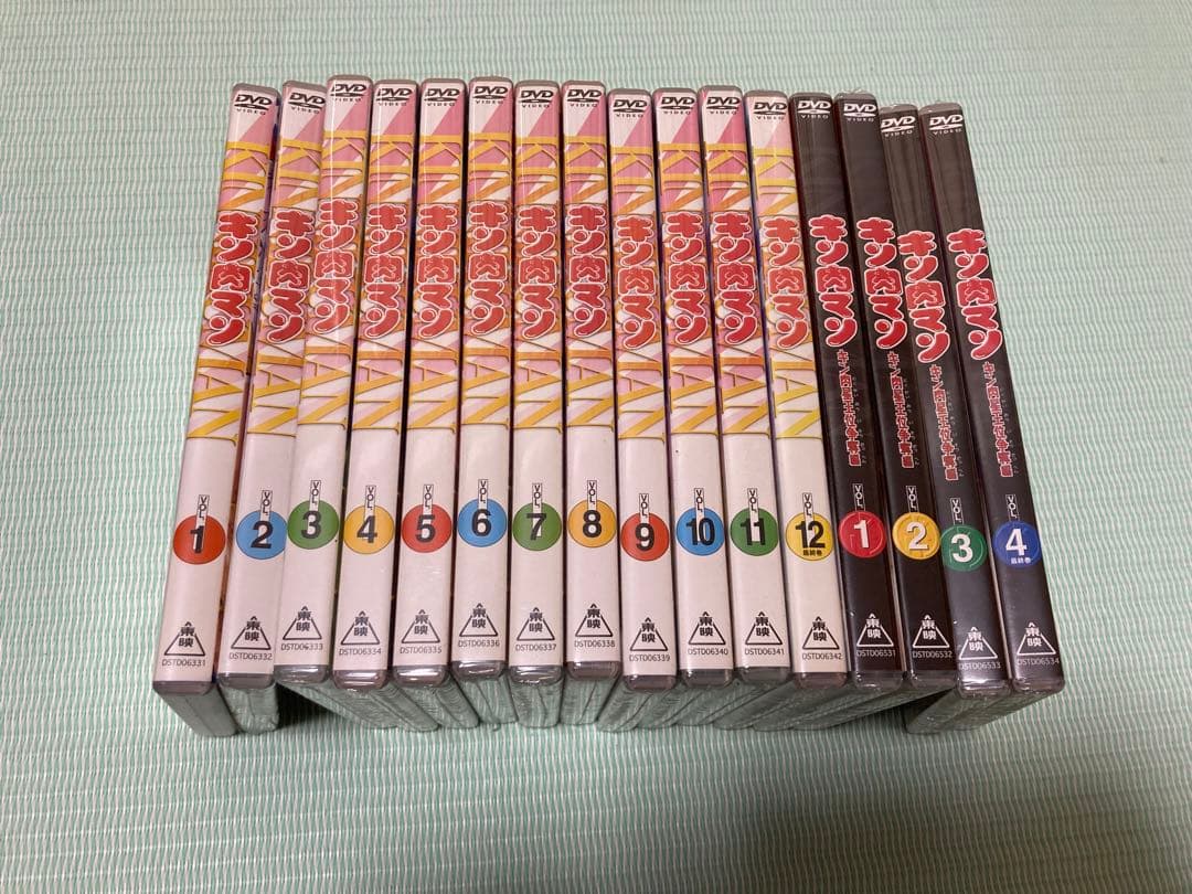 DVD キン肉マン VOL.1〜12、王位争奪編VOL.1〜4