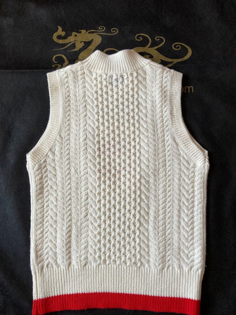 DanceWithDragonニットベスト★サイズ2