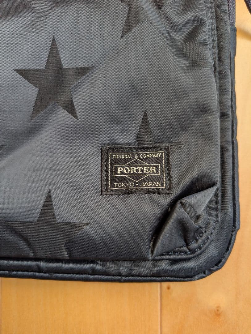 PORTER 星柄 クラッチバッグ