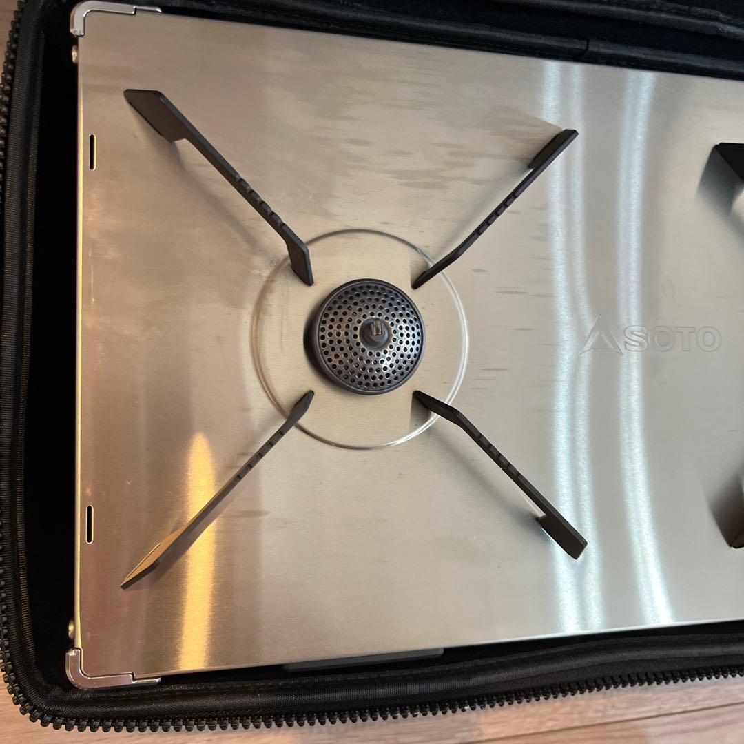 SOTO レギュレーター2バーナー　GRID ST-526 ケース付き