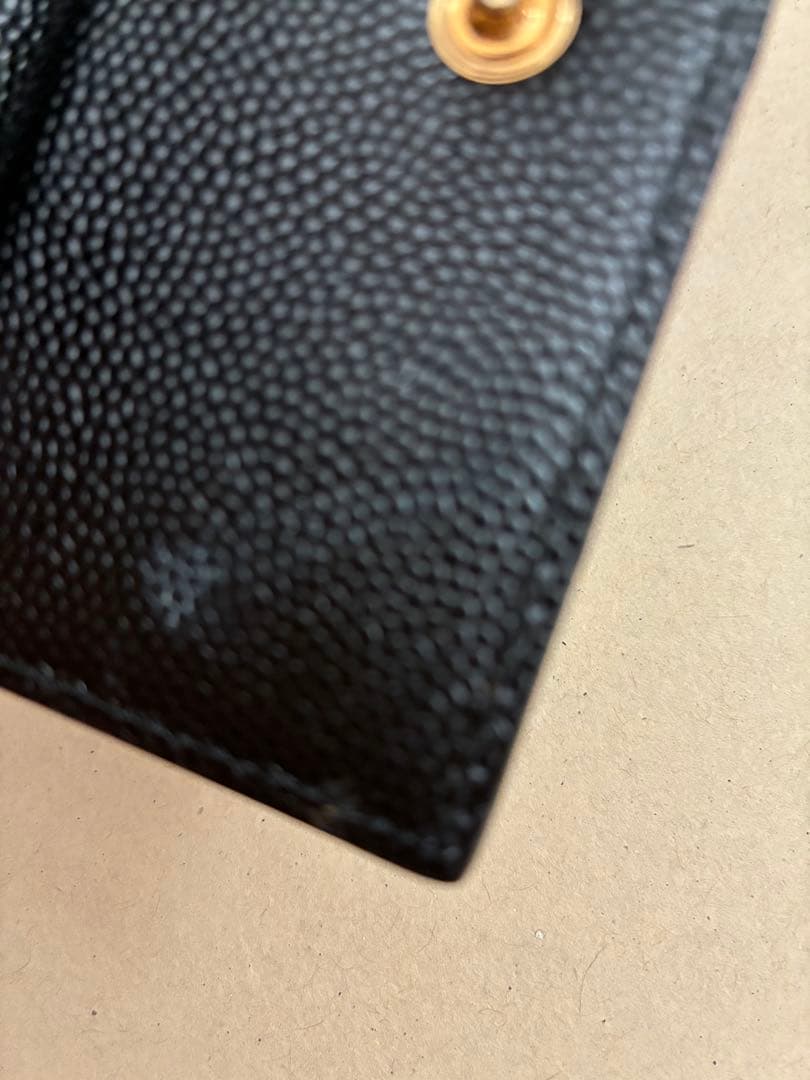 SAINT LAURENT Paris ブラックキーケース