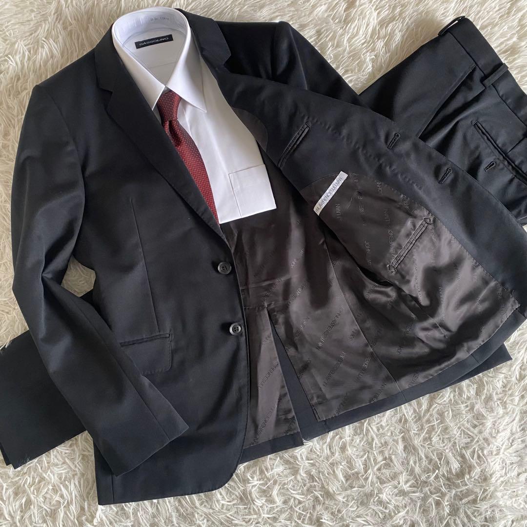 美品/近年✨ジョンローレンスサリバン　フォーマル　セットアップスーツ　42 黒