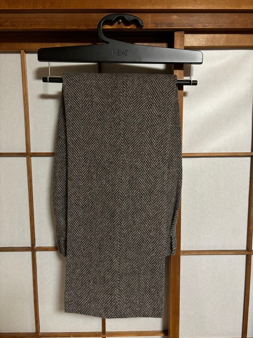 G*様 AURALEE LAMA SHETLAND WOOL TWEED SLA