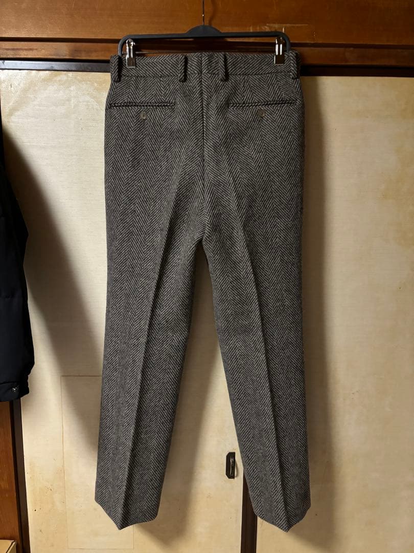 G*様 AURALEE LAMA SHETLAND WOOL TWEED SLA