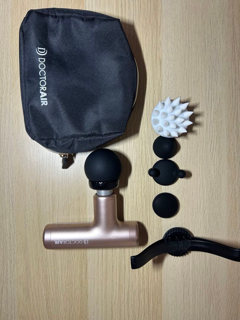 DOCTOR AIR ハンディマッサージャー シャンパンゴールド