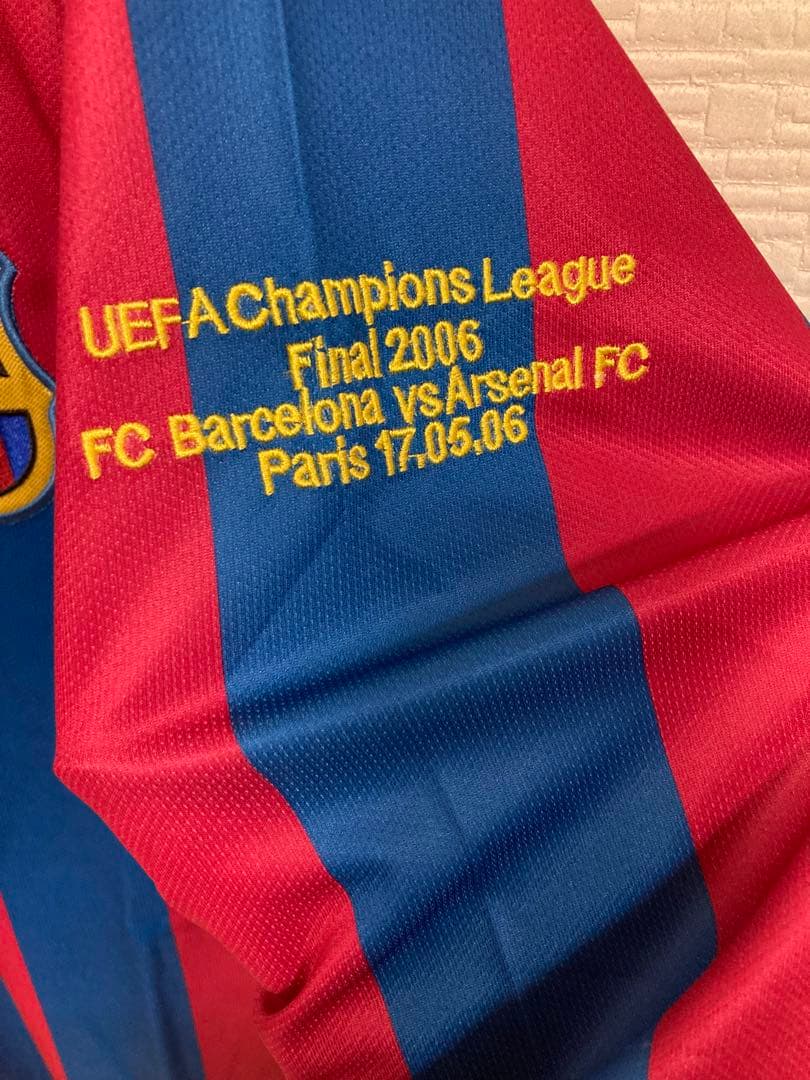 05-06 UEFA CLファイナル バルセロナ ロナウジーニョ ユニフォームH