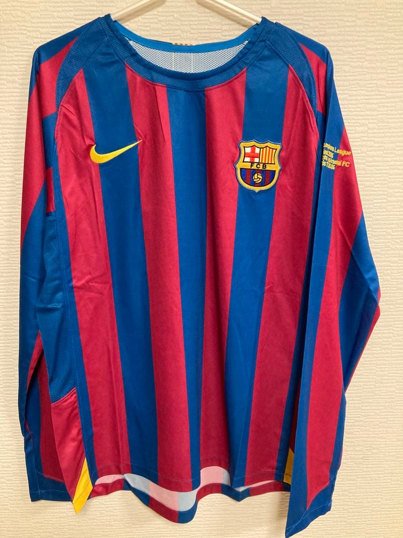 05-06 UEFA CLファイナル バルセロナ ロナウジーニョ ユニフォームH