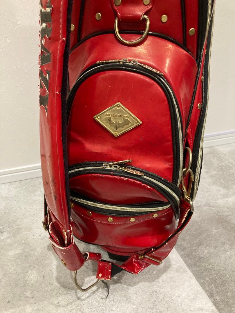 CRAZY SPORTS ゴルフバッグ レッド