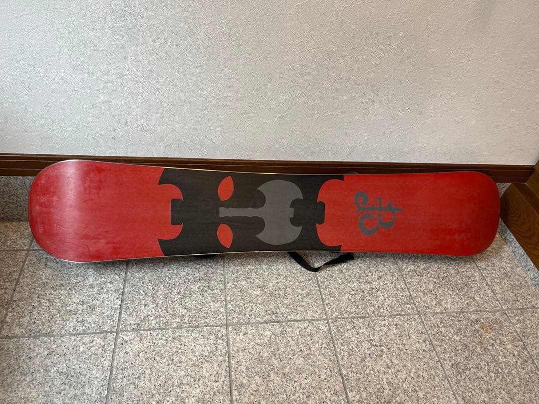 BURTON58 ドラゴン　スノーボード バインディング、カバー付き【名板】