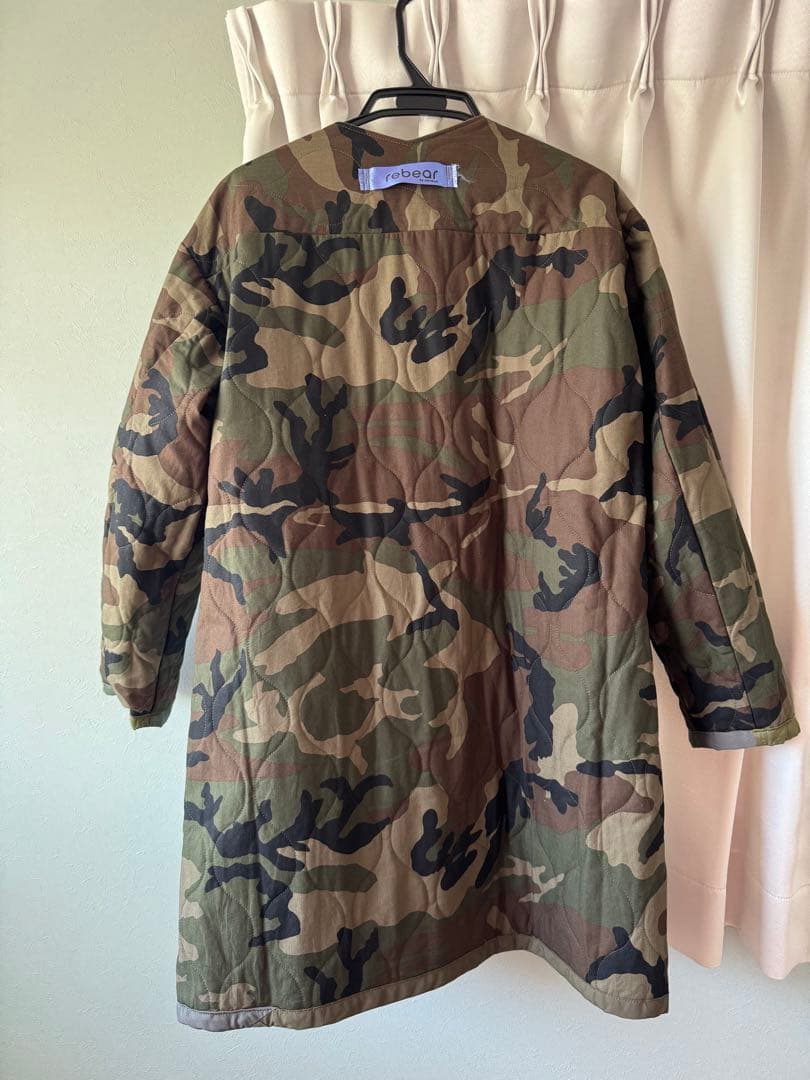 【rebear by Johnbull】リバーシブルパッチワークコート