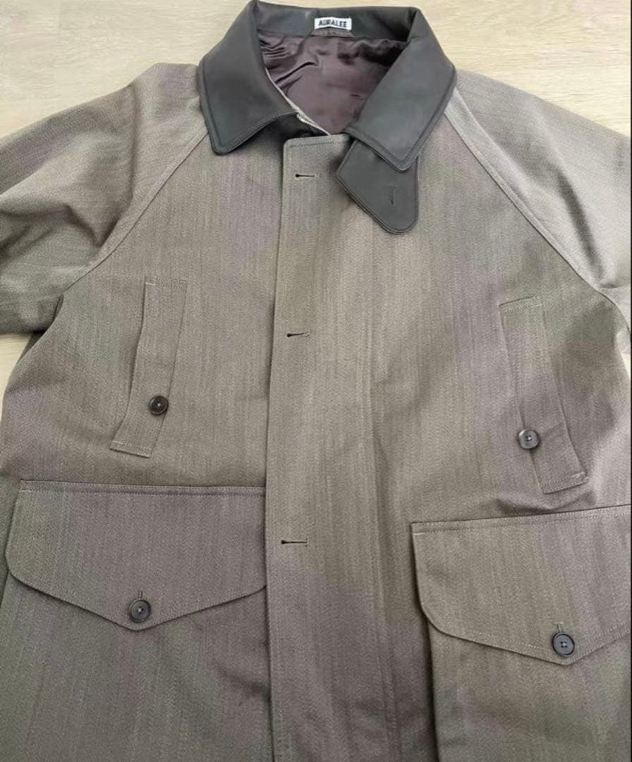 え*様 AURALEE 24AW ハンティングブルゾン A24AB02YG サ