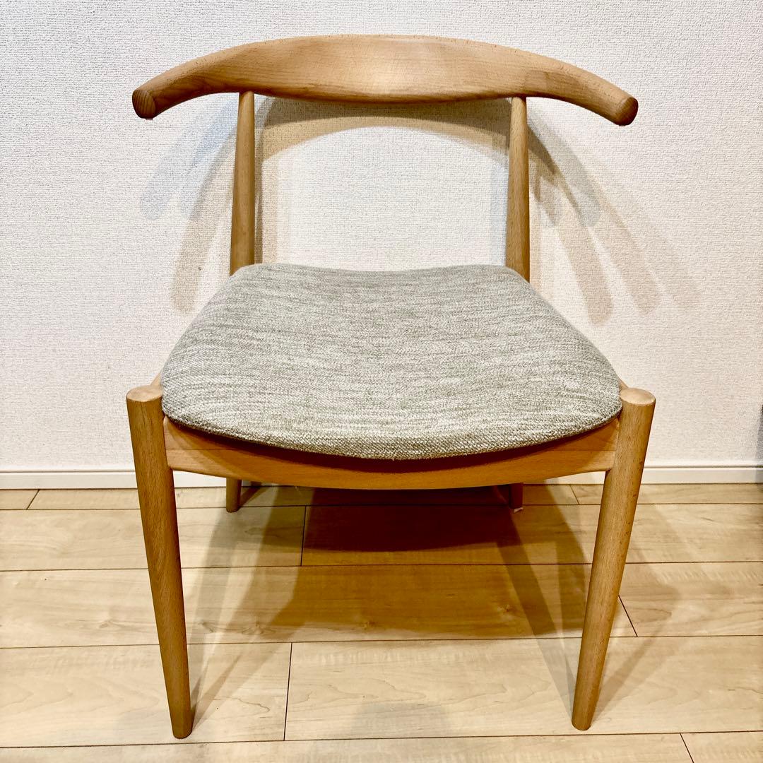 バービーダイニングチェア(Nitori C-01 NA/DR-BE) ②