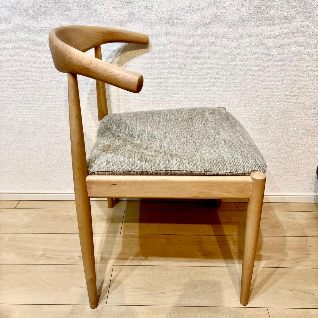 バービーダイニングチェア(Nitori C-01 NA/DR-BE) ②