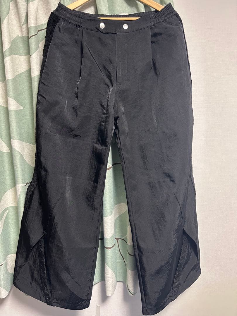 y*z様 NULLUS 25ss Athlete パネルトラックパンツ