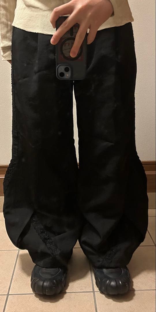 y*z様 NULLUS 25ss Athlete パネルトラックパンツ