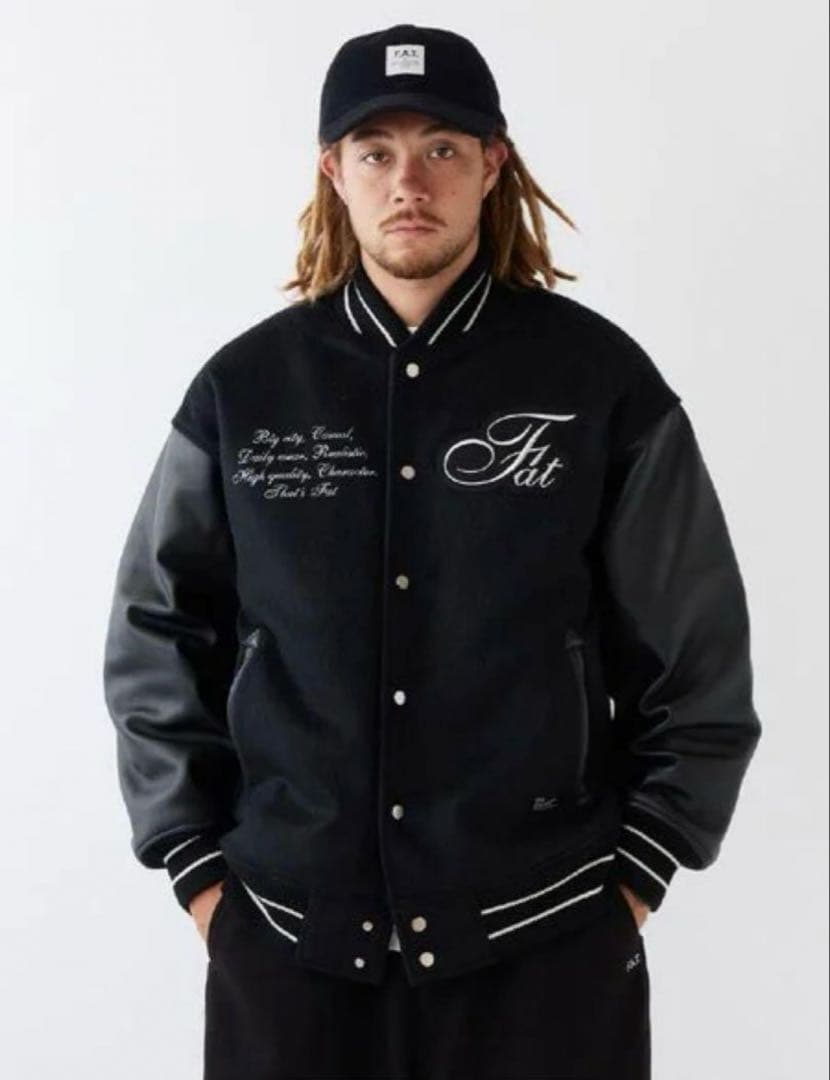 F.A.T. 2024AW スタジャン ブラック XL