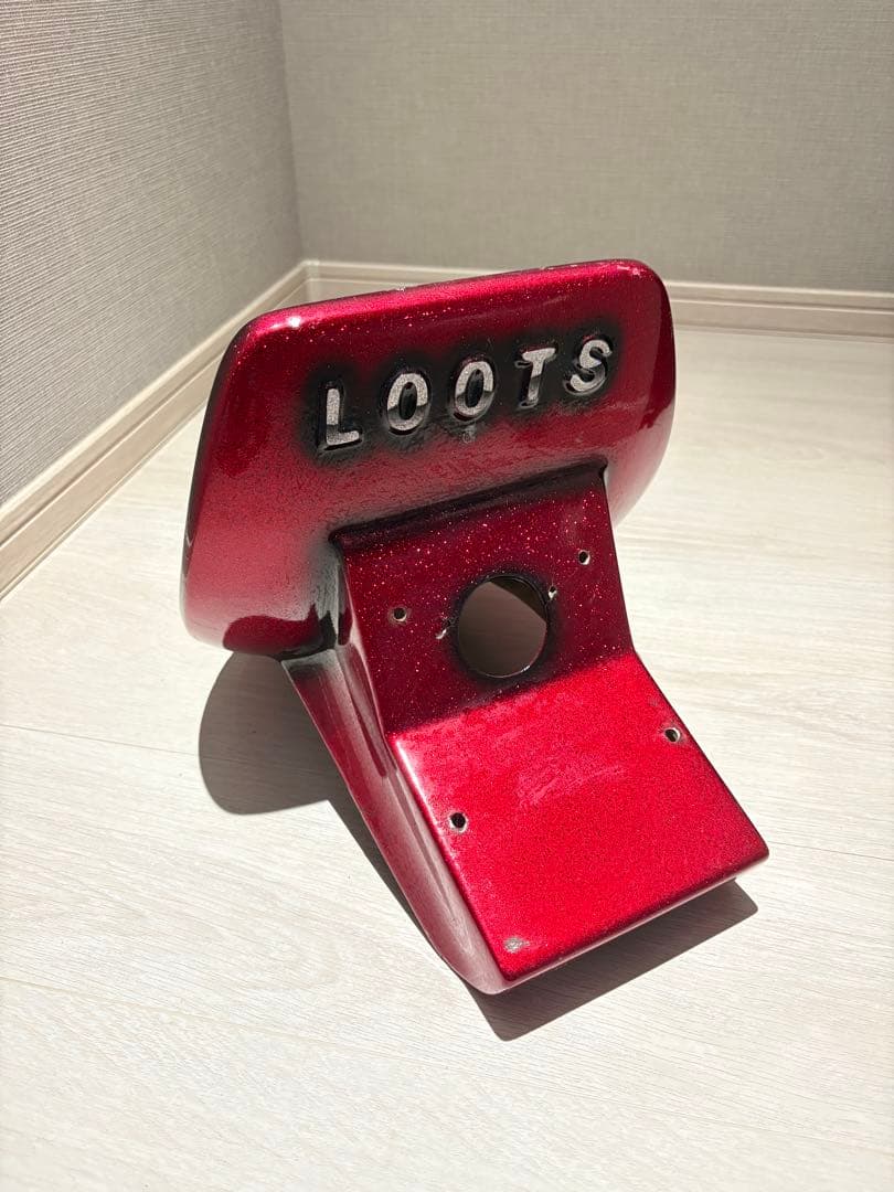 LOOTS 赤 テール カウル バイク 旧車