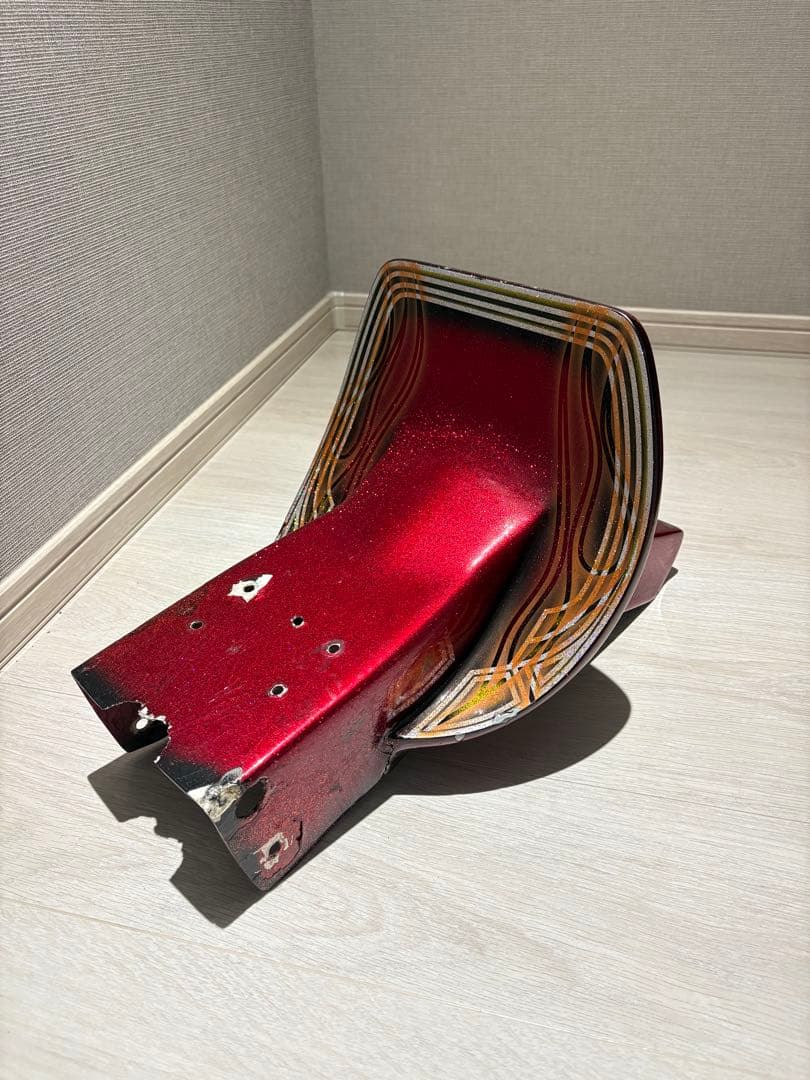 LOOTS 赤 テール カウル バイク 旧車